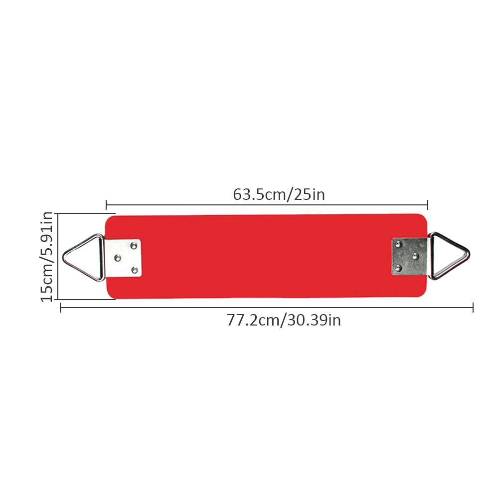 Assento do Balanço com Triângulo de Metal Limite de Peso do Balanço para as Crianças ao ar Assento do Balanço Anel de 300 660 Livre Indoor Acessórios 77.2 cm kg - £ 20 660 Limite de Peso Do Balanço para