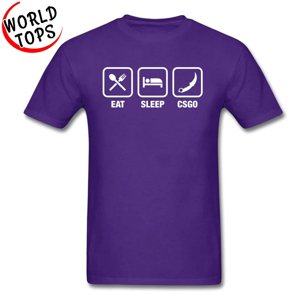 Counter-Strike Global Offensive -4712 Tops Shirts NEW YEAR DAY Crewneck Pure Cotton Student Top T-shirts Casual Tops Tees Fitted Counter-Strike Global Offensive -4712 purple