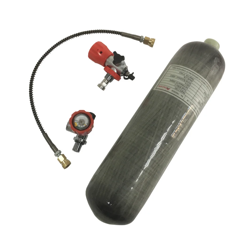 AC103101 Acecare 3L CE Airforce Compressed Air Tank Cylinder Pcp Diving Tank Air Rifle Co2 Paintball Shooting Cylinder Pcp 30Mpa