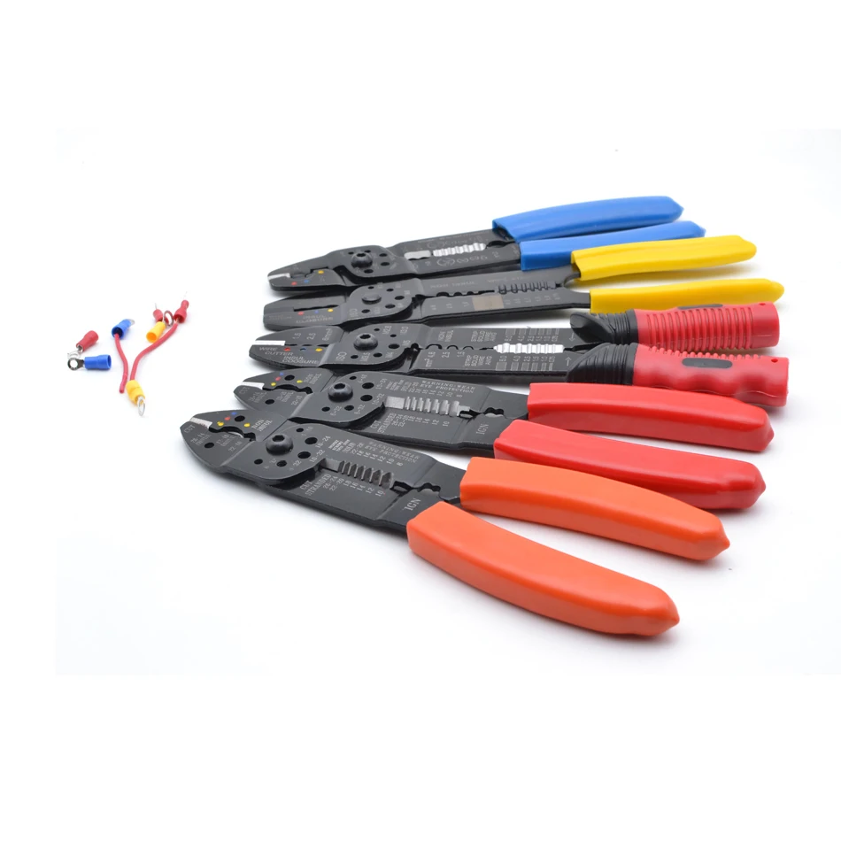FS 051 MULTI FUNCTIONAL CRIMPING PLIER electrical terminals crimper tools L220mm combination pliers|crimping pliers electrical|crimping