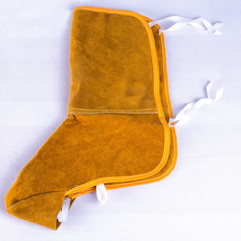 

34cm Professional Work Welding Ankle Cover Pants Protection Fireproof Gaiters Shoes Cover Sleeve Foots Cover for Welder