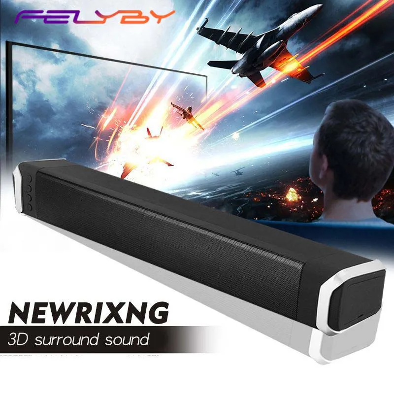 

FELYBY Wireless Bluetooth Speaker Soundbar Stereo Speaker home theater computer speaker audio subwoofer bluetooth speaker