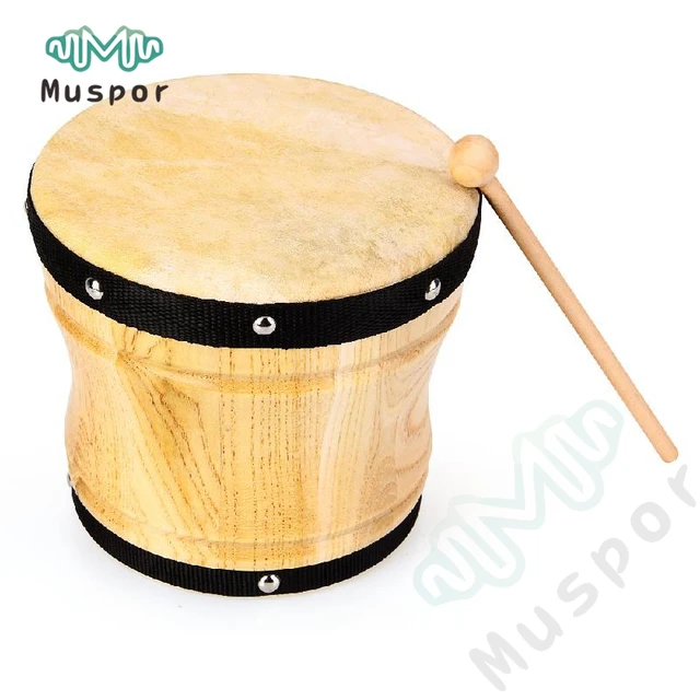 dongo drums 18cm 7 wooden orff percussion instruments children s