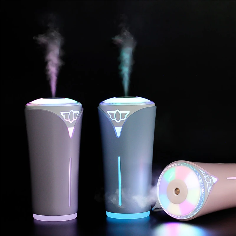 

TOLOYO Mini Portable 280mL USB Power Supply Colorful LED Light Air Humidifier with Noiseless Design for Home Office Car Trave 21