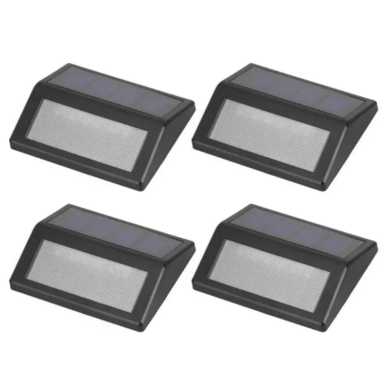 

2pcs Sensor Energy LED Lights IP55 Waterproof Light Outdoor Wall Mount Pathway Garden Fence Security Stair Energy Saving Lamp