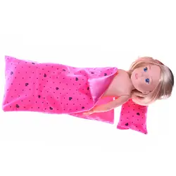 Fleta Новый Повседневное красный арбуз спальный мешок с цветочным рисунком Одежда для куклы 14,5 "wellie кукла аксессуары m54