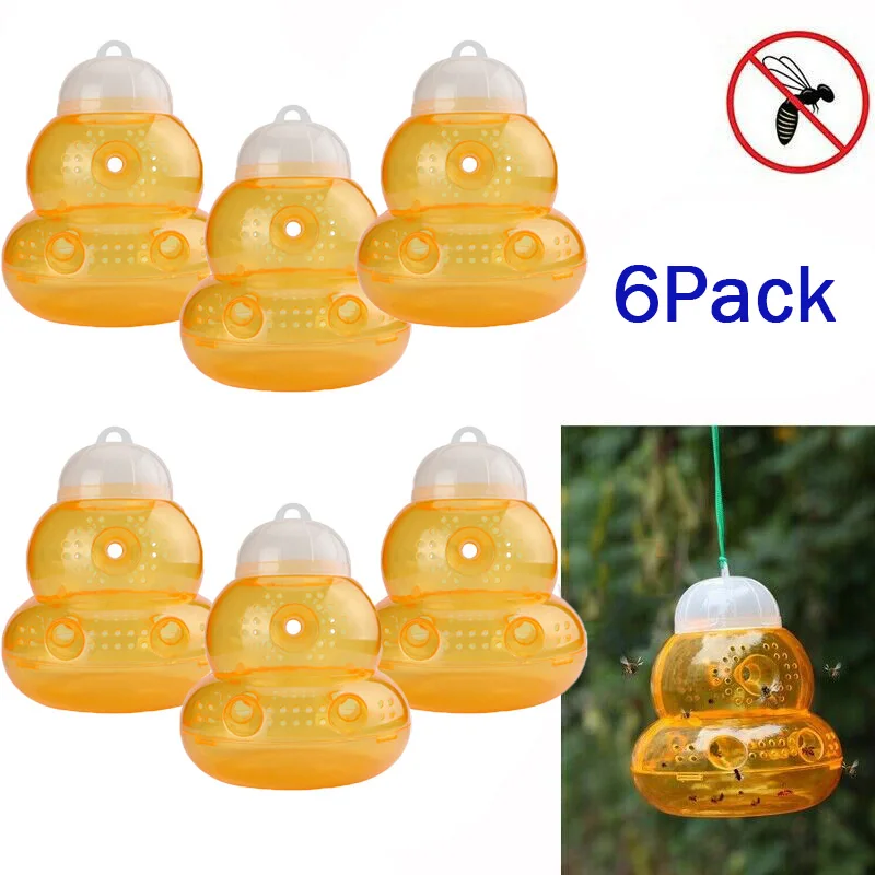 

Bee Catcher Wasp Traps Tools Equipment Accessory Outdoor Hanging Yellow Jackets No Poison Chemicals New Durable