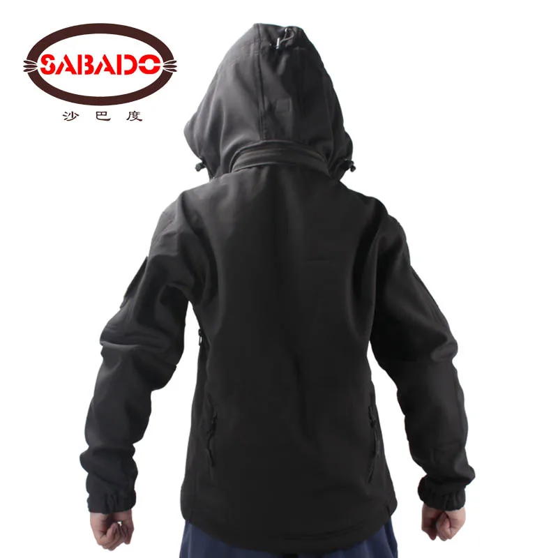 Waterproof outdoor camo Waterproof children TAD Tactical Shark Skin Softshell hunting jacket kids Army coats hunting jackets
