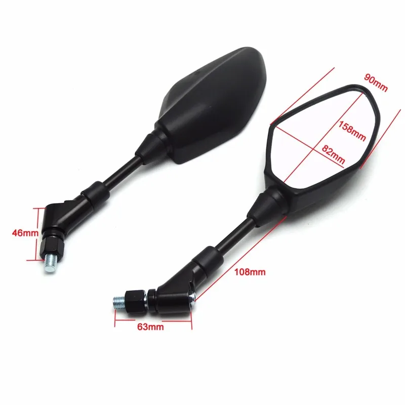 For Yamaha MT-09 FZ-09 Rear View Review Mirror Fit for Naked Bike MT-09 FZ-09 MT09 FZ09 2013 2014 2015 2016 (3)
