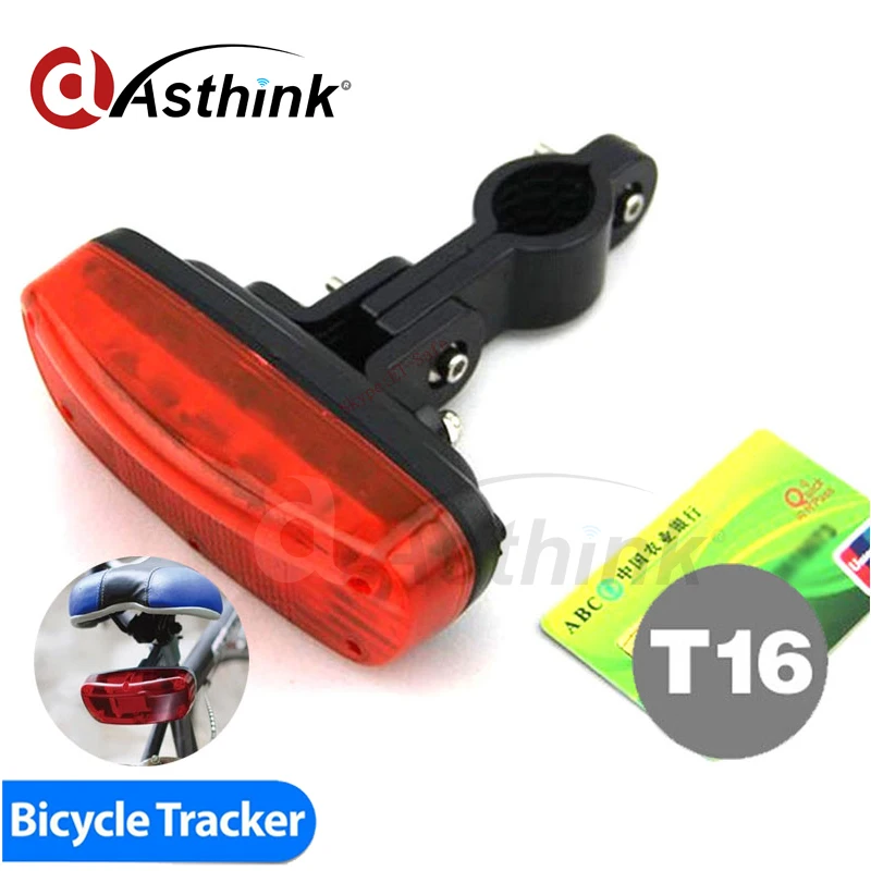 Hot Bike Tracker T16 GSM GPRS GPS Mini Hidden device for Bicycle Quad Band Real time