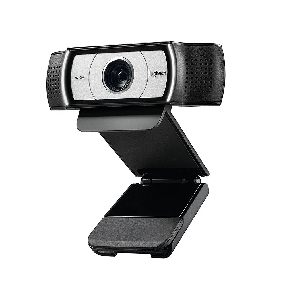 Веб-камера logitech C930e с разрешением 1080P HD, расширенный обзор на 90 градусов, сертифицированная microsoft Plug and play Lync 2013 и Skype