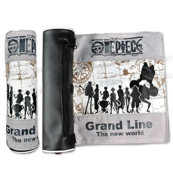 

9.8"/25cm Canvas Scroll Bag Of Anime ONE PIECE The New World Monky D Luffy Zoro Sanji Nami Robin Franky Brook Chopper Printings