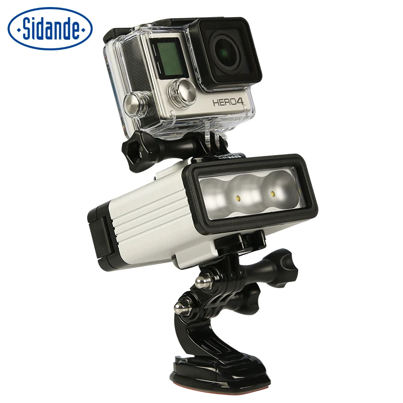 

STD LED-002 For Gopro Diving Lamp Sole fill light Hero3 / 4 sports camera underwater accessories