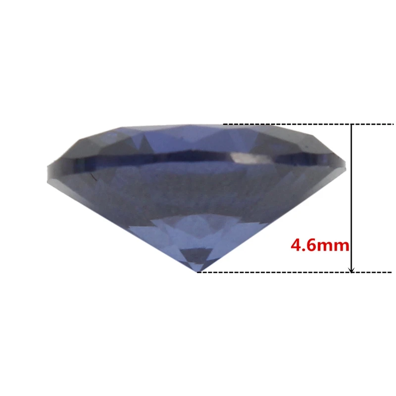 KiWarm Неотапливаемые 4.52ct Ceylon синий сапфир 9x11 мм овальная форма Высокое качество драгоценные камни для DIY ювелирные изделия кольца кулон ремесла