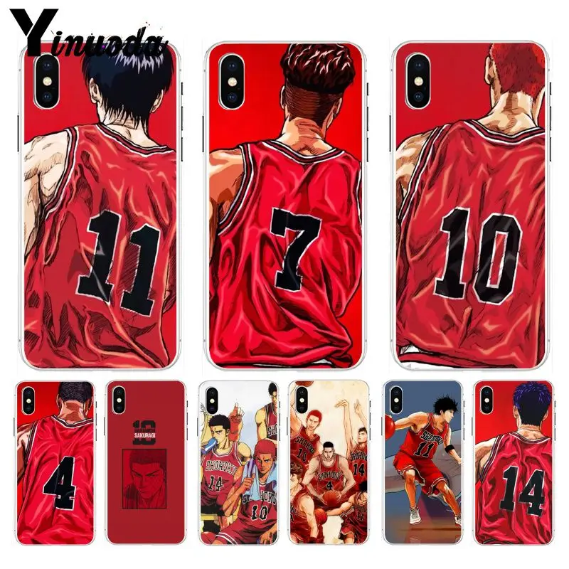 Yinuoda slam dunk Мягкий ТПУ силикон Новинка Fundas аксессуары для телефонов Чехол Apple iPhone 8 7
