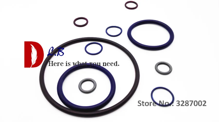 O-ring in gomma nitrilica YeVhear 74,8 mm OD 70 mm ID 2,4 mm di larghezza confezione da 5 guarnizione metrica Buna-N 