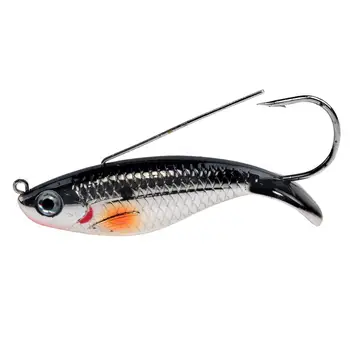 

1PCS Fishing Lure 8.5cm/21.2g Anti-Grass Fishing Lure Swinging Artificial Bait Hard Baits Laser Body Realistic Fish Equipment