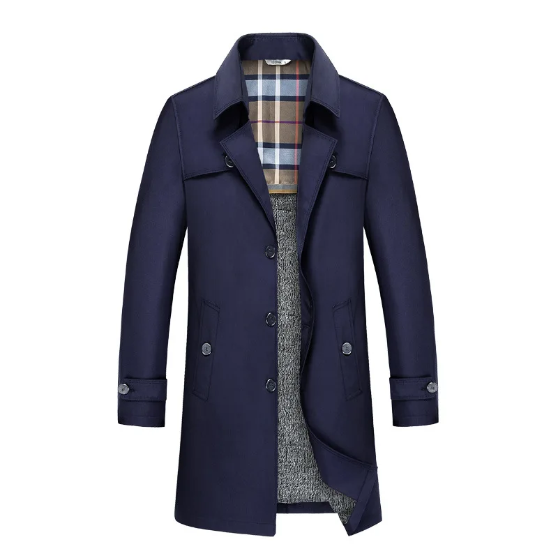 astounding Spring Autumn Mens Trench Coat Male Blazer Designs Slim Fit Business Casual Suit Trench Jacket Wind