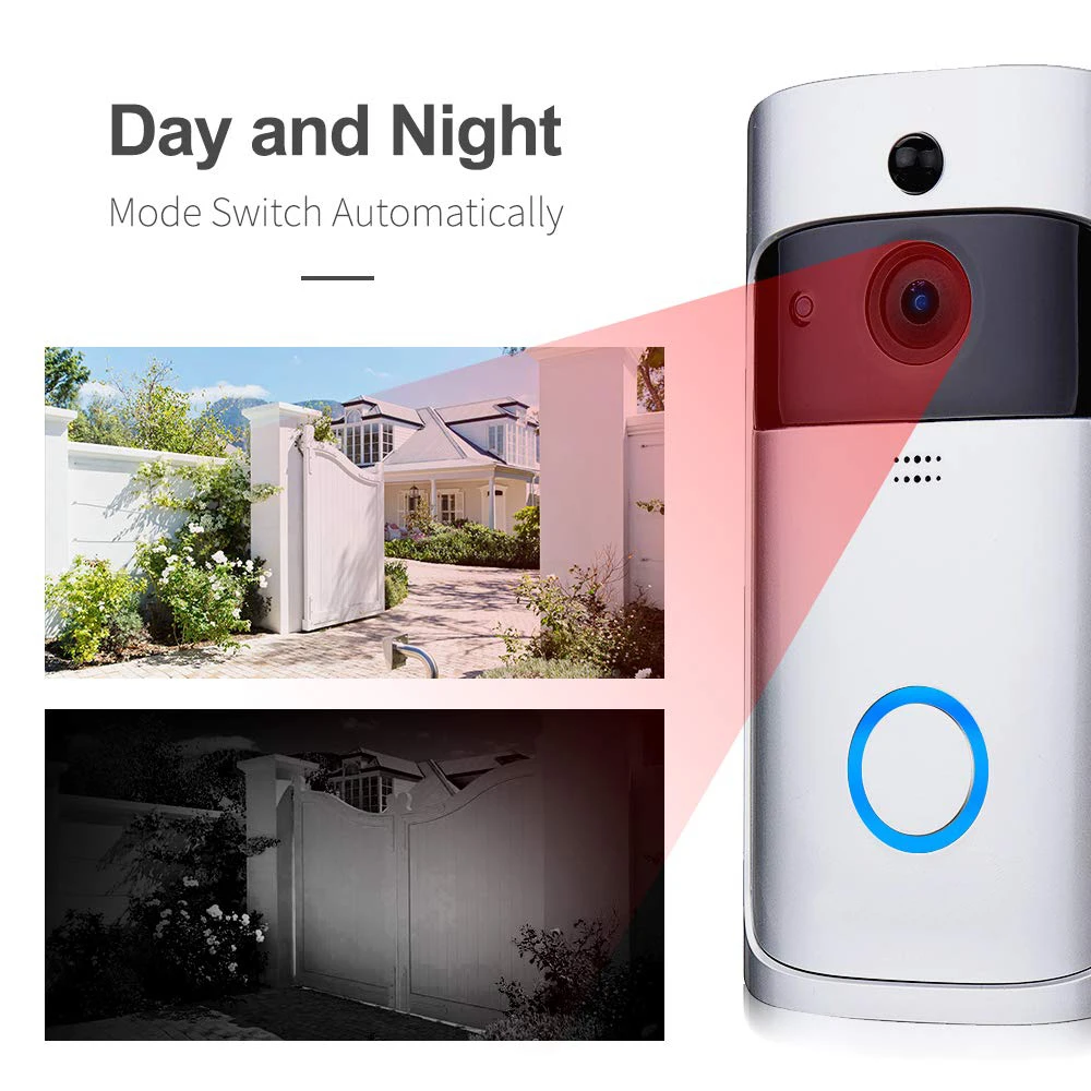 

Suntex Doorbell Smart IP WIFI Video Intercom WI-FI Door Phone Bell Camera For Apartments IR Alarm Wireless