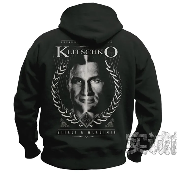 6 видов Винтаж mma боксер Klitschko хлопок молния толстовки оболочка куртка бренд уличная бокс герой победитель скейтборд настроить - Цвет: 1