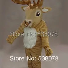 Лес животных Маскоты олень северный олень Маскоты костюм Хэллоуина реквизит взрослый маскарадный наряд с мультяшным рисунком sw859