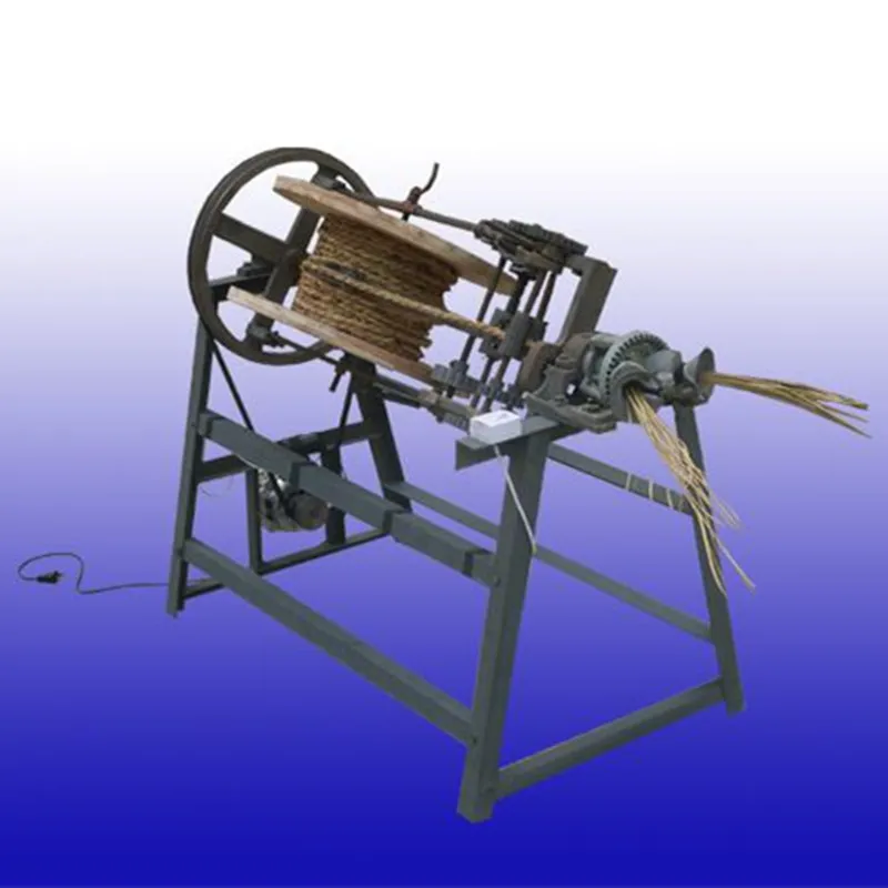 Grass rope making machine straw rope rolling machine