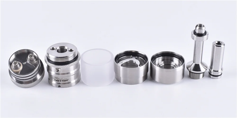 Оригинальный распылитель ShenRay FEV V4.5 RTA 23 мм 316SS Ремонтопригодный резервуар