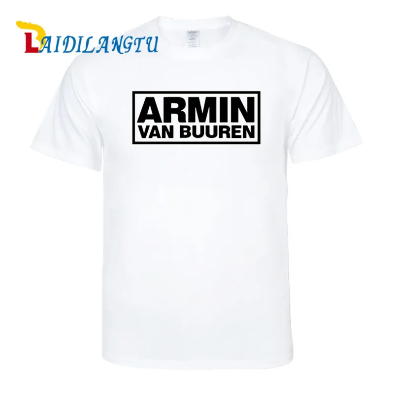 mens t shirts fashion 2018 ARMIN VAN BUUREN Printing Fashion T shirt  Clothing Men T Shirt Short Sleeve High Quality T-Shirt Men