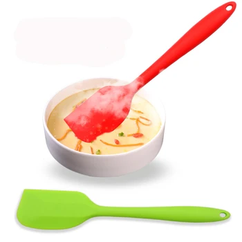 

200 pcs Silicone Pastry Tools Espatula Cream Cheese Butter Cake Spatula Mixing Batter Scraper Brush Mixer Brushes Baking Tools