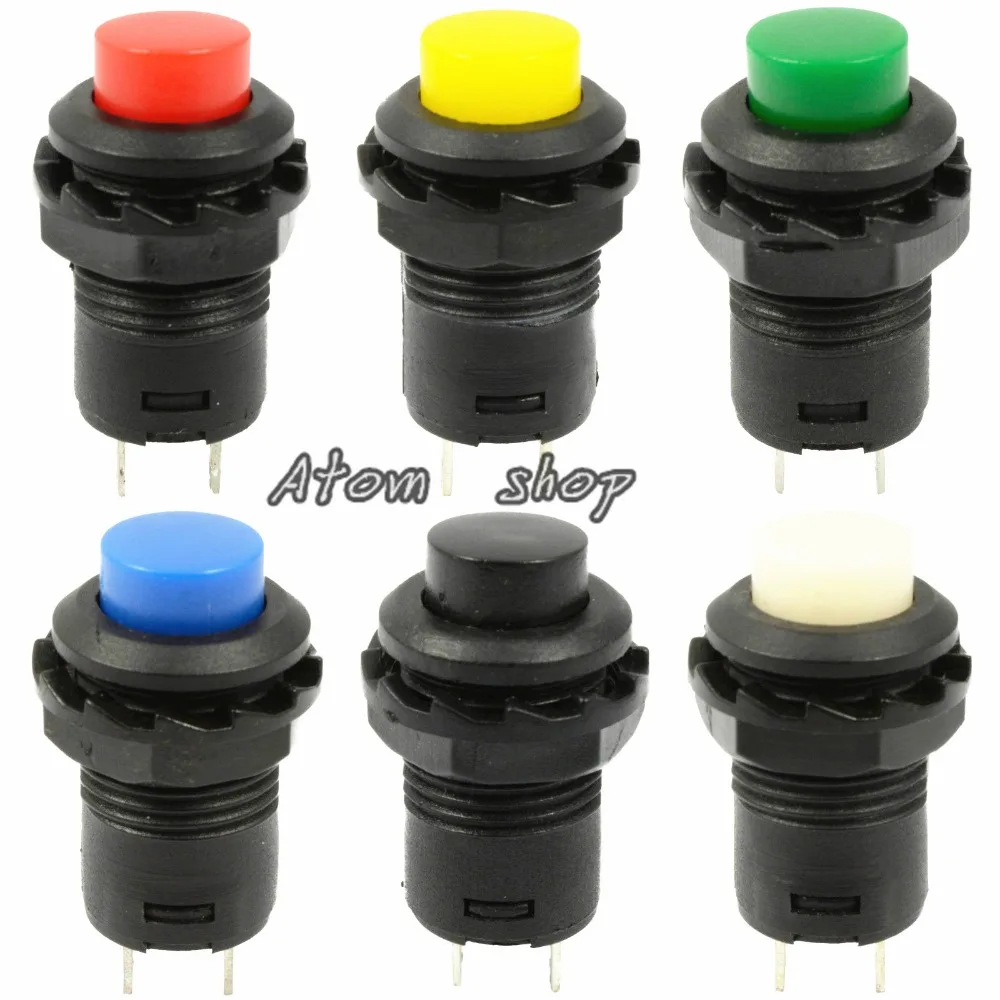 

On/Off Latching Push Button Switch Locking Car Dashboard Dash Boat 12V