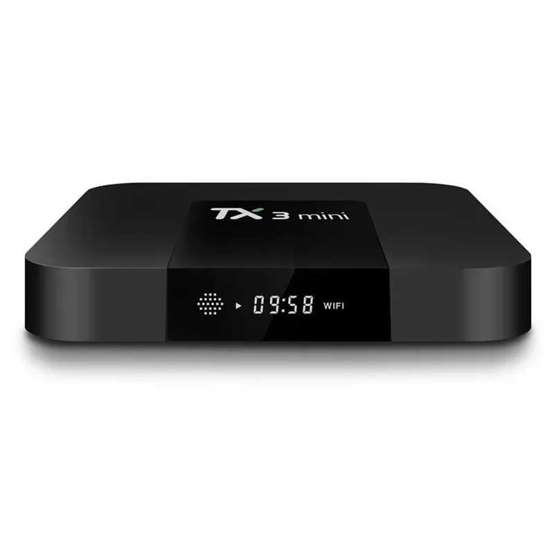  4K HD TV TX3 MINI Smart Android 7.1 TV Box Amlogic S905W 1G 8G 2G 16G Quad Core VP9 HDR BOX PK X96 