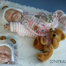 Силиконовые виниловые Детские куклы ручной работы, детские игрушки для хобби, куклы принцессы, игрушки для детей, подарок на день рождения