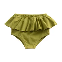 Шорты для маленьких мальчиков и девочек; трусы; одежда для малышей; одежда для детей; кружевные шорты с треугольным вырезом; От 0 до 4 лет