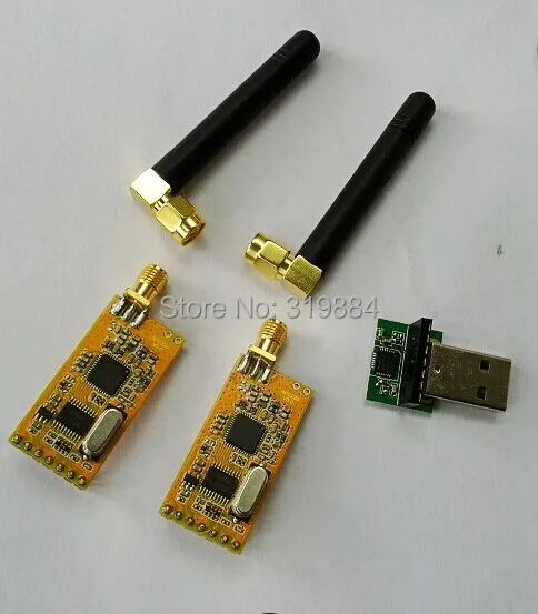 

Free shipping APC220 Wireless data transmission Module + USB Adapter