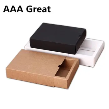 

AAA Great 20Pcs/Lot Kraft Paper Aircraft Gift Boxes Handmade Soap Packing Box Jewelry/Cake/Handicraft/Candy Storage Paper Boxes