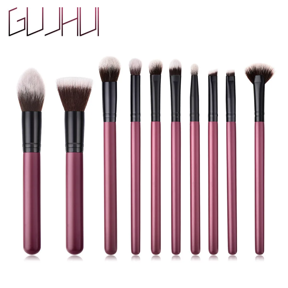 Professional 18 piece cosmetic makeup brush liquid foundation eye