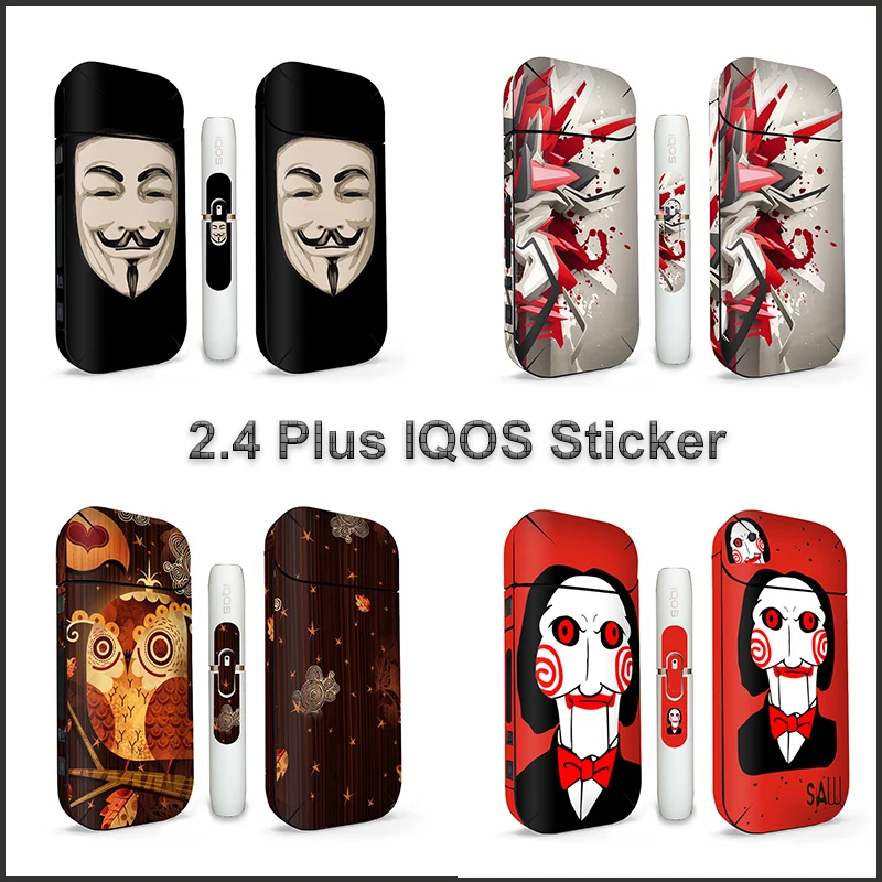 

16 Colors 3M Printing Label Pink Series PVC Material Antiscratch Decorative IQOS Stickers For IQOS IQOS 2.4 Plus Skin