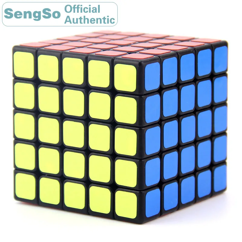 

ShengShou Aurora 5x5x5 Magic Cube 5x5 Cubo Magico Professional Neo Speed Cube Puzzle Antistress Toys For Children