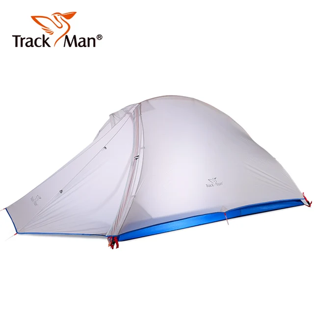 Best Offers Outdoor Camping Tent 2 Person 20D silicone Double Layer Tent riding travel Ultralight Outdoor hiking Tents waterproof 1500g