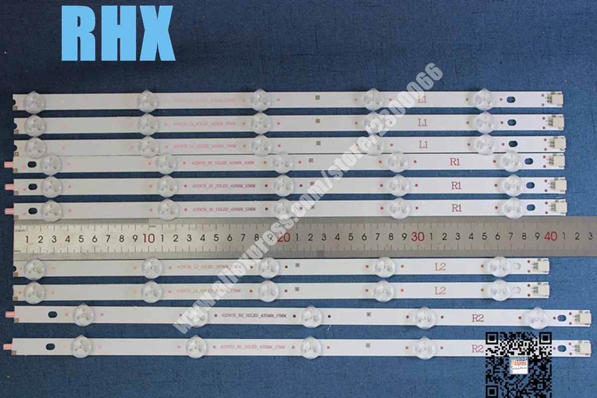 

100% New LED backlight 10PCS For 42inch TV LC420DUE 42LA620V 42LN540V 42LA615V 6916L-1412A 6916L-1413A 6916L-1414A 6916L-1415A