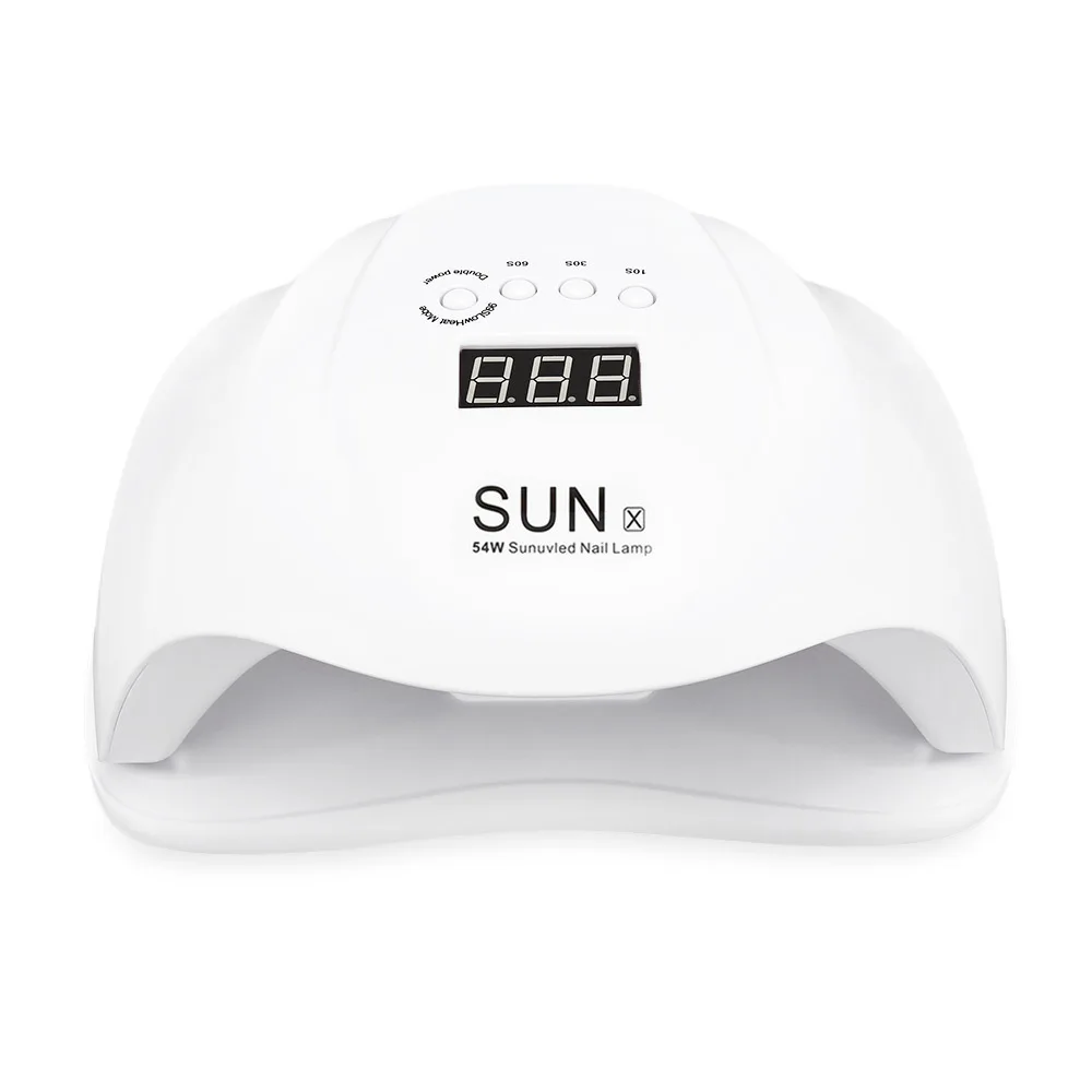 SUNX 48/54 Вт УФ светодио дный светодиодные лампы для ногтей сушилка набор Гель лак