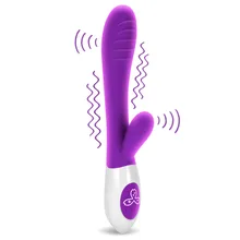 Sex Toys For Women Erotic silicone Dildo G Spot Vibrator Powerful USB Charging clitoris Stimulator Double Vibrating Magic Wand