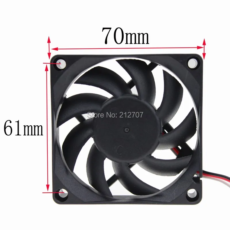70mm ball bearing fan 6