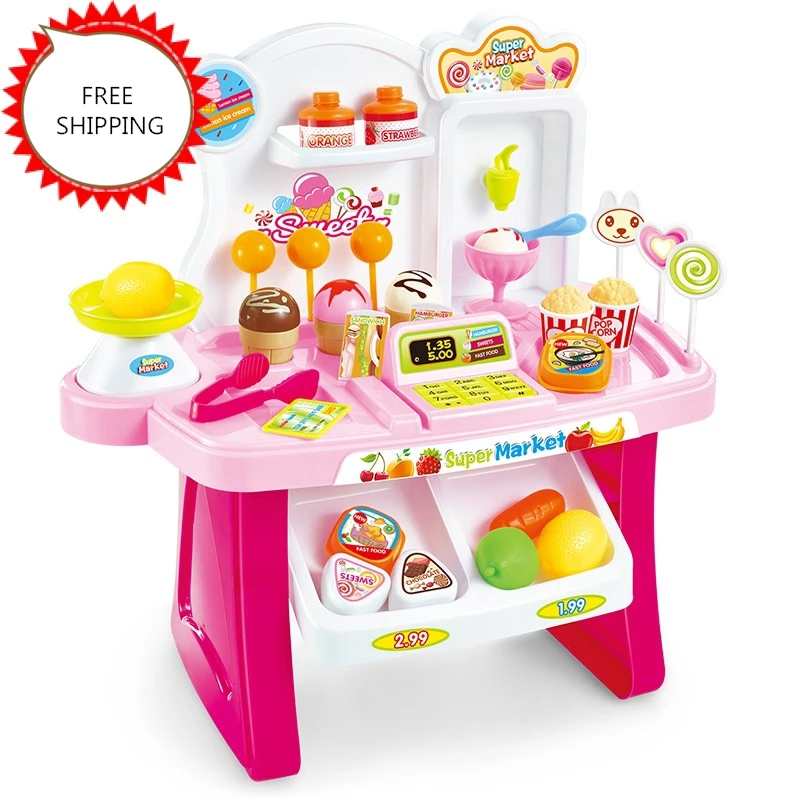 toy supermarket food
