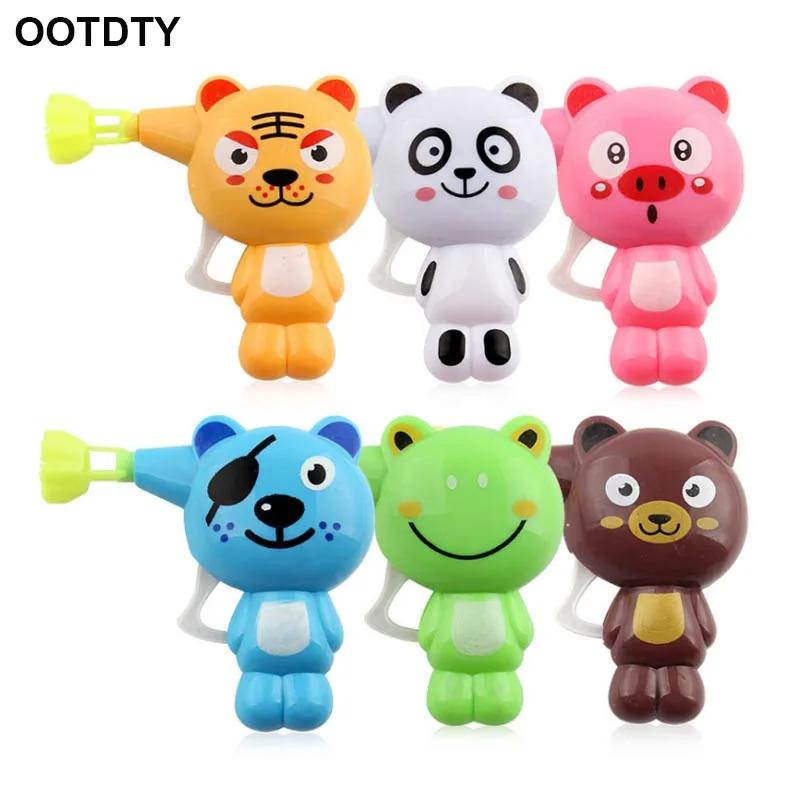 Cartoon Animal Bubble Blower Gun Toy Ejection Bubble Kids Children Gift