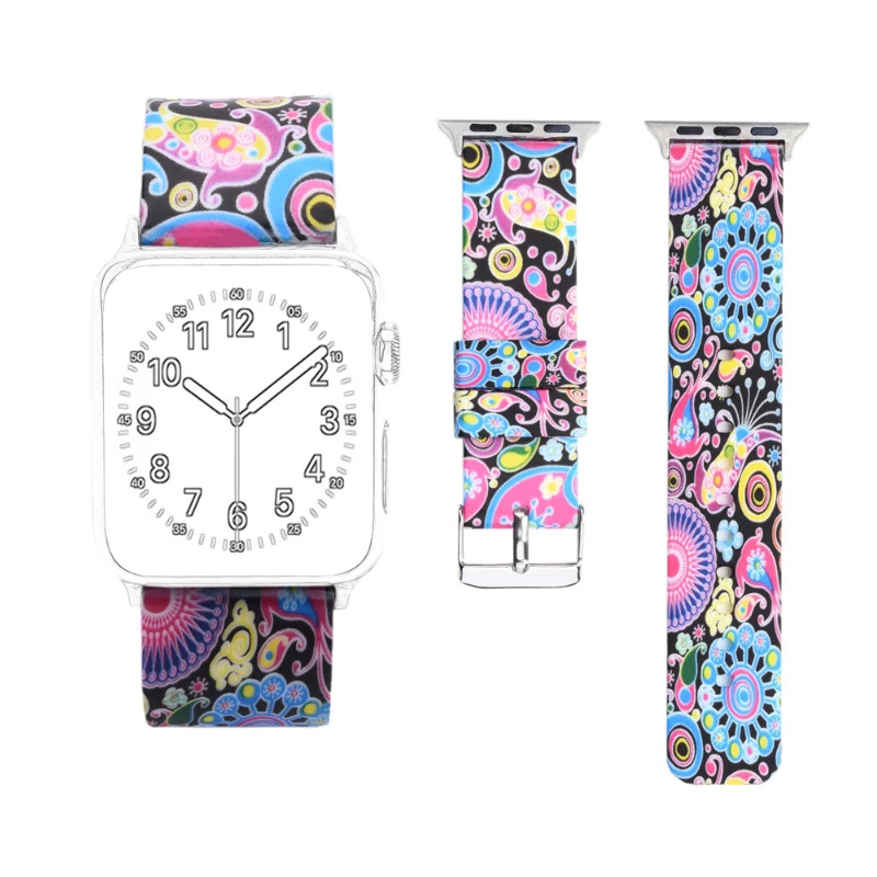 

Bemorcabo for Apple Watch Band 38mm, Silicone Replacement Band Strap for Apple Watch Series 3 Series 2 Series 1 Sport Edition