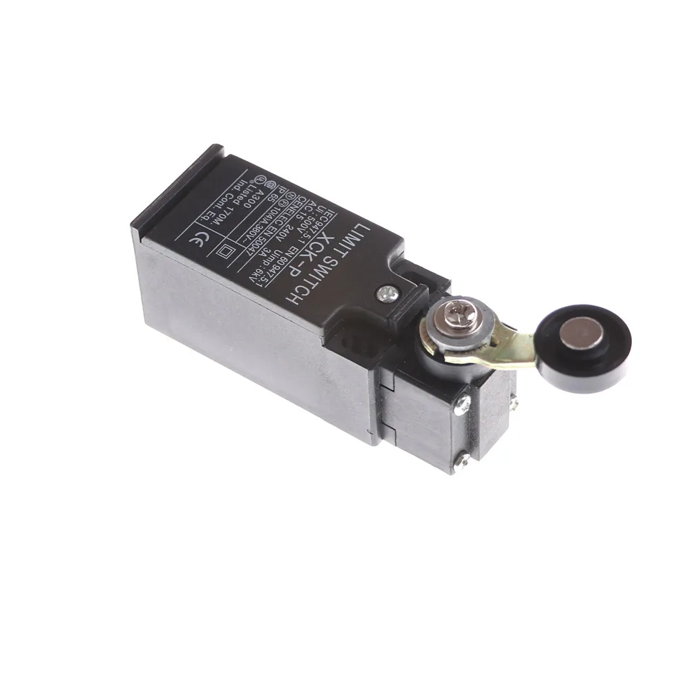 1pcs XCK P118 AC 380V 4A Momentary Adjustable Roller Lever Limit Switch ...
