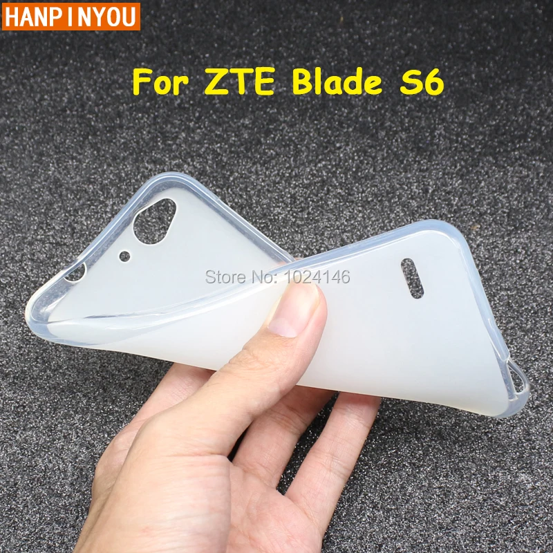

For ZTE Blade S6 5.0" Soft TPU Case Gel Comfortable Matte Protective Phone Silicone Cover