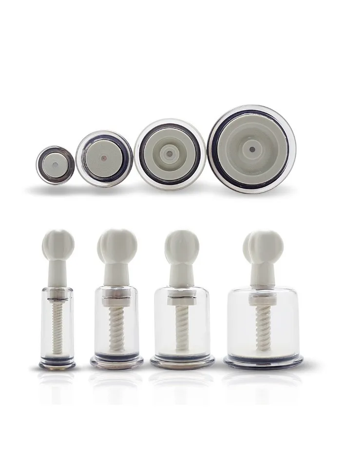 3 Size Breast Nipple Sucker Clitoris Massager Nipple Clamps Pump Breast Enlarger Vibrating Sex Adult Game Erotic Toy For Women (3)