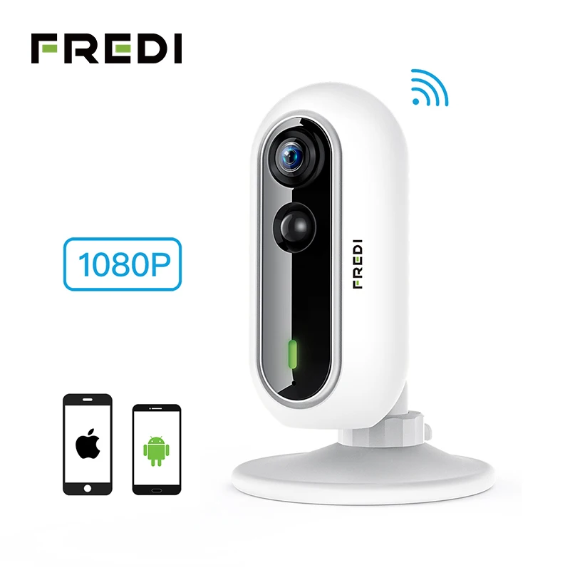 FREDI Mini 1080 P ip-камера WiFi Домашняя безопасность беспроводная камера Детский Монитор инфракрасное ночное видение камера видеонаблюдения